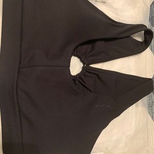 Gymshark x Whitney Sports Bra - Black XS -NWT